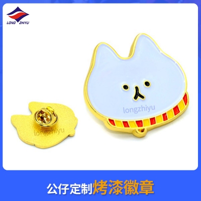 公仔定制烤漆徽章